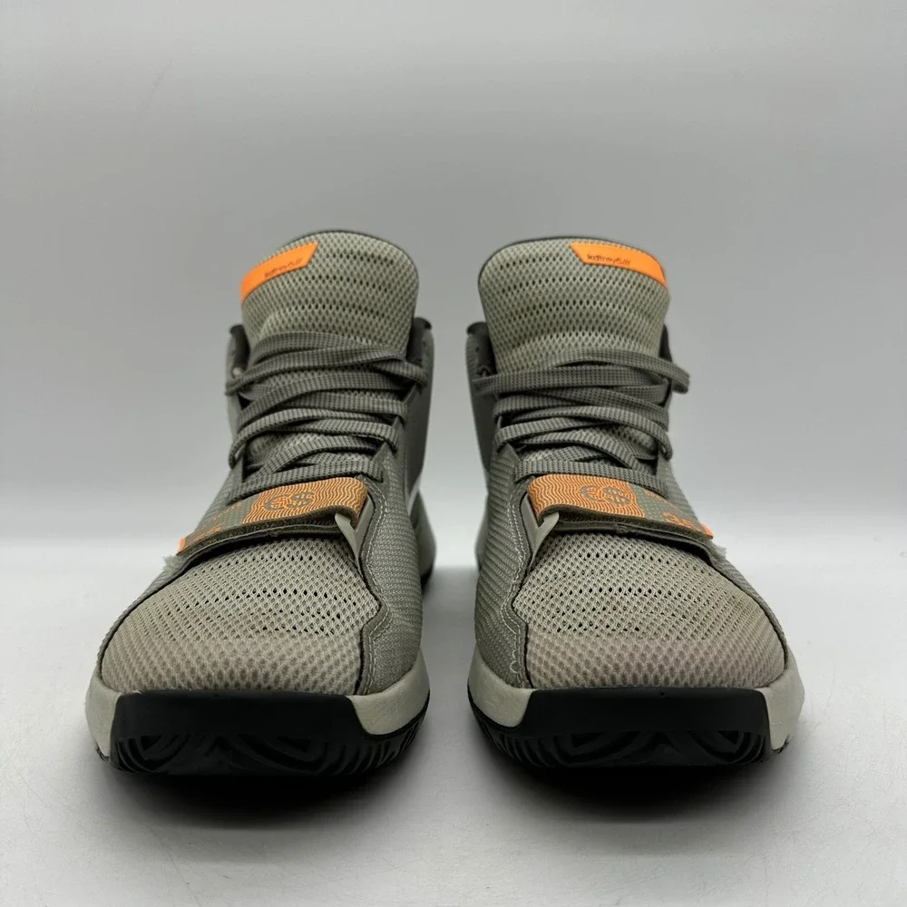 Nike 749377-002 Mens Size 9 KD Trey 5 III Orange Strap Gray Basketball Shoes